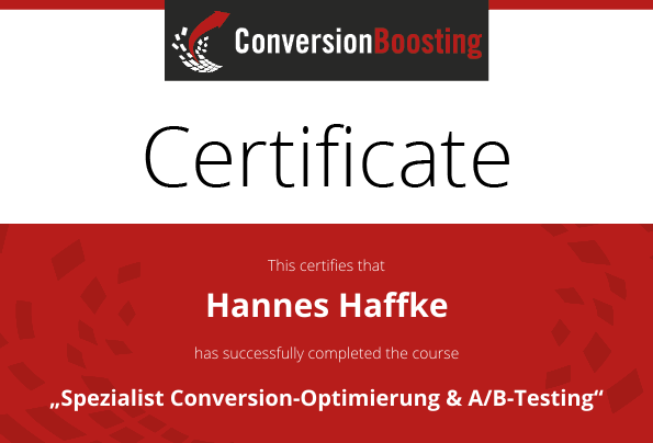 Manager Conversion Optimization