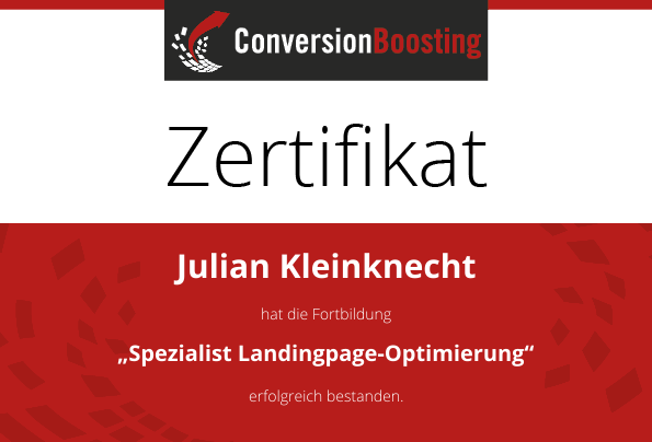 Manager Conversion-Optimierung