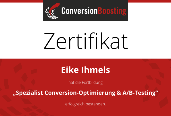 Manager Conversion-Optimierung