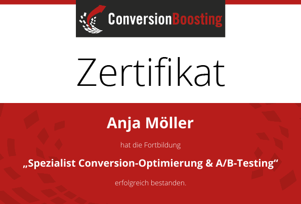 Manager Conversion-Optimierung
