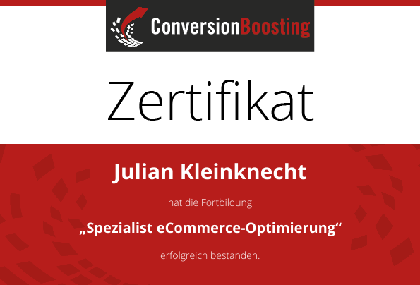 Manager Conversion-Optimierung