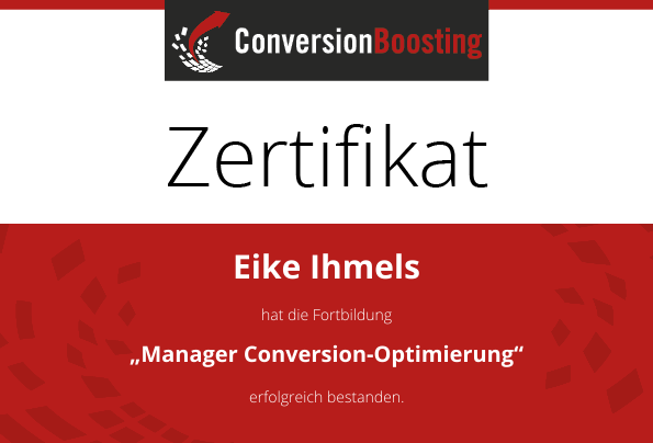 Manager Conversion-Optimierung