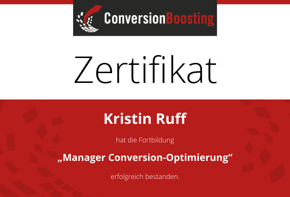 Manager Conversion-Optimierung